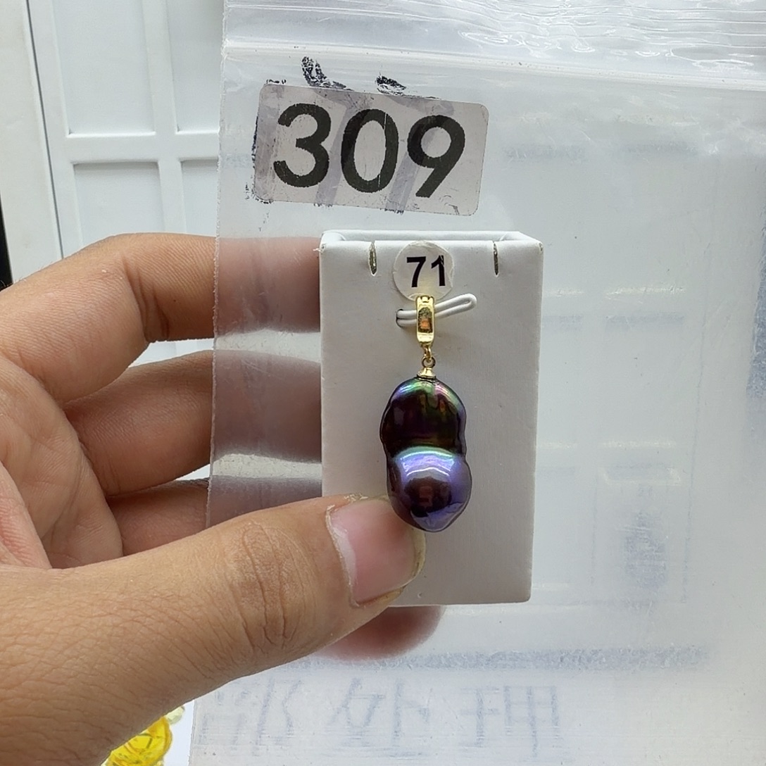 淡水珍珠颈饰合金