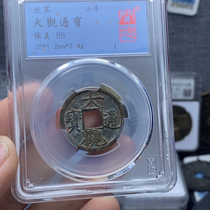 铜大观通宝小平元亨……