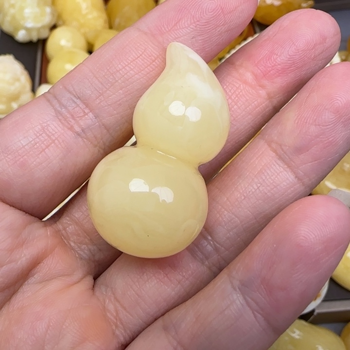 蜜蜡颈饰未镶嵌天然蜜蜡