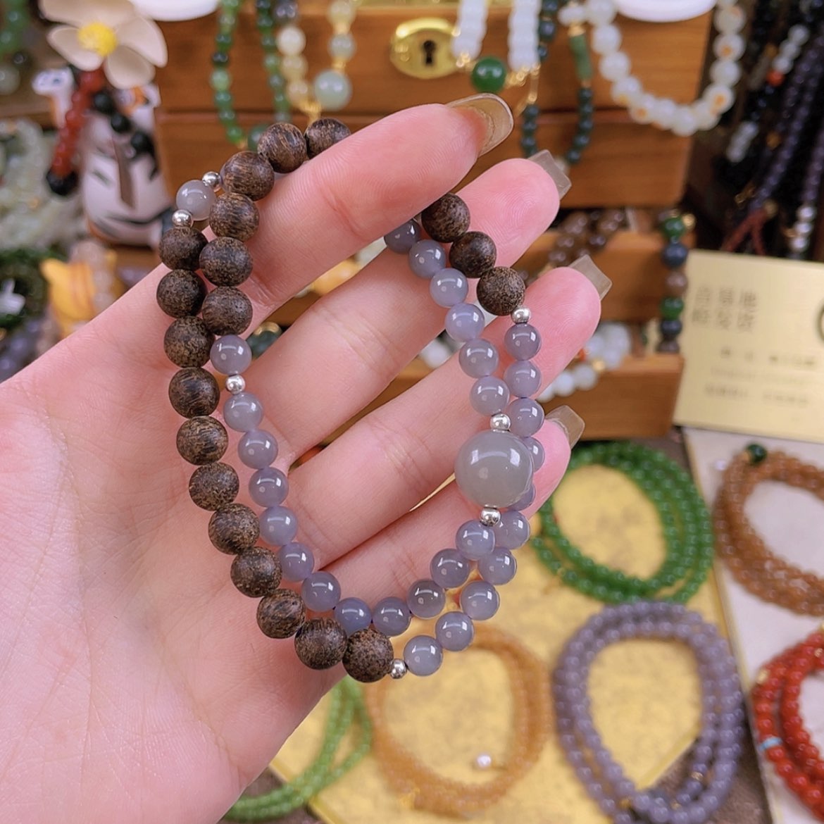 【闪购商品】和田玉手链未镶嵌