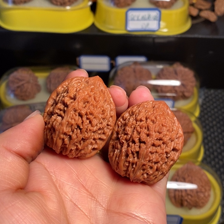 把件文玩核桃34蒜头