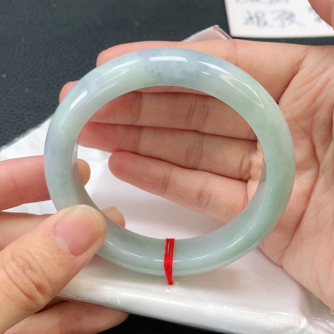 翡翠手镯未镶嵌缅甸55