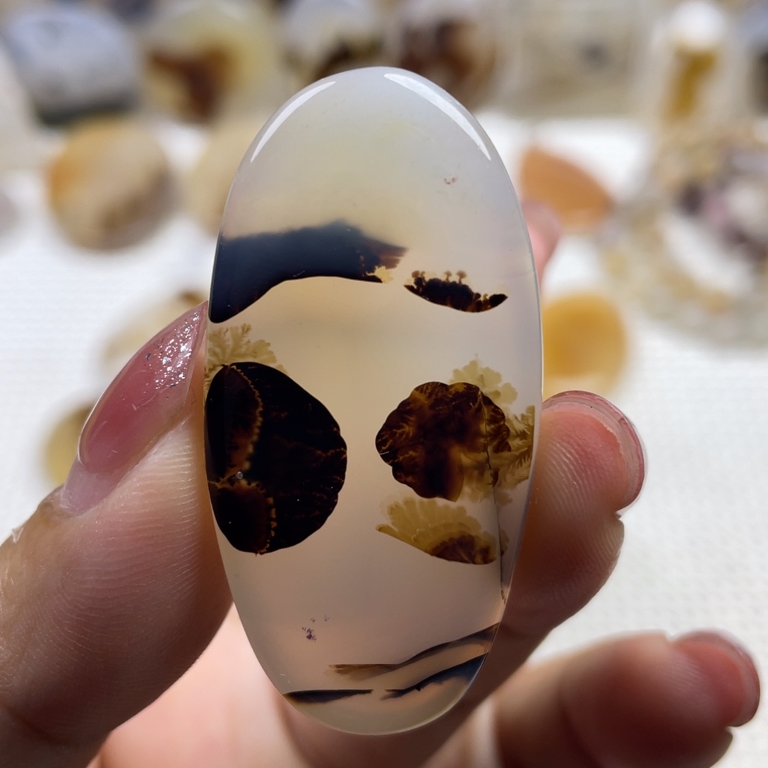 玛瑙/玉髓未镶嵌颈饰