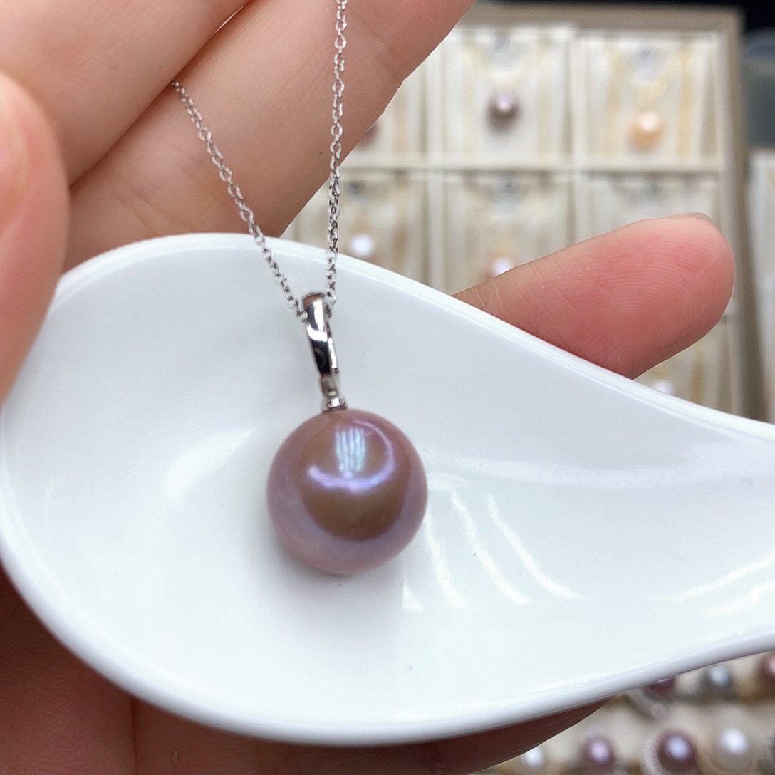 淡水珍珠颈饰合金