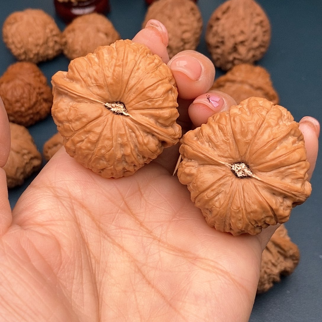 文玩核桃把件用****7南瓜墩43