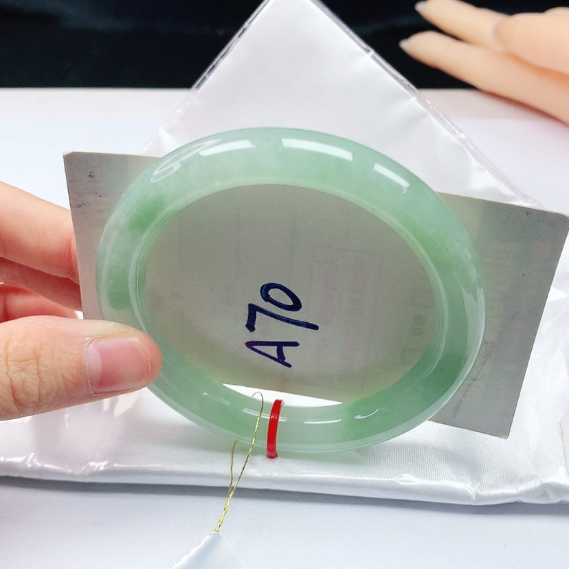 【闪购商品】翡翠手镯（圆镯）未镶嵌天然缅甸a货手镯55+