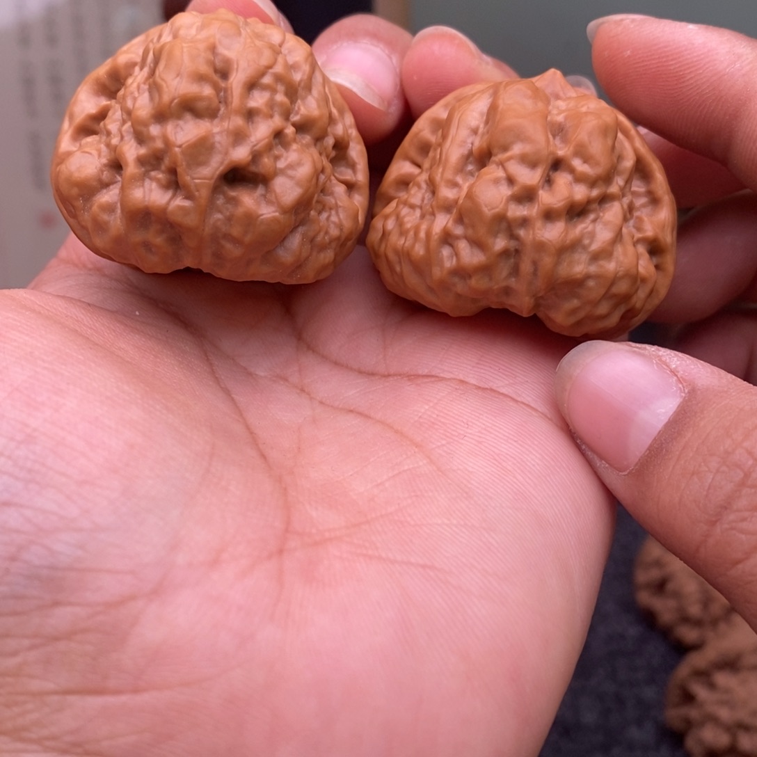 文玩核桃把件38蛤蟆头187