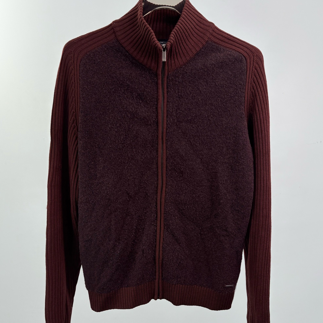 99新 ZEGNA ZEGNA SPORT杰尼亚针织拉链外套S码 99新15236