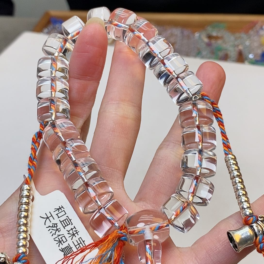 水晶手链未镶嵌你*?原创设计