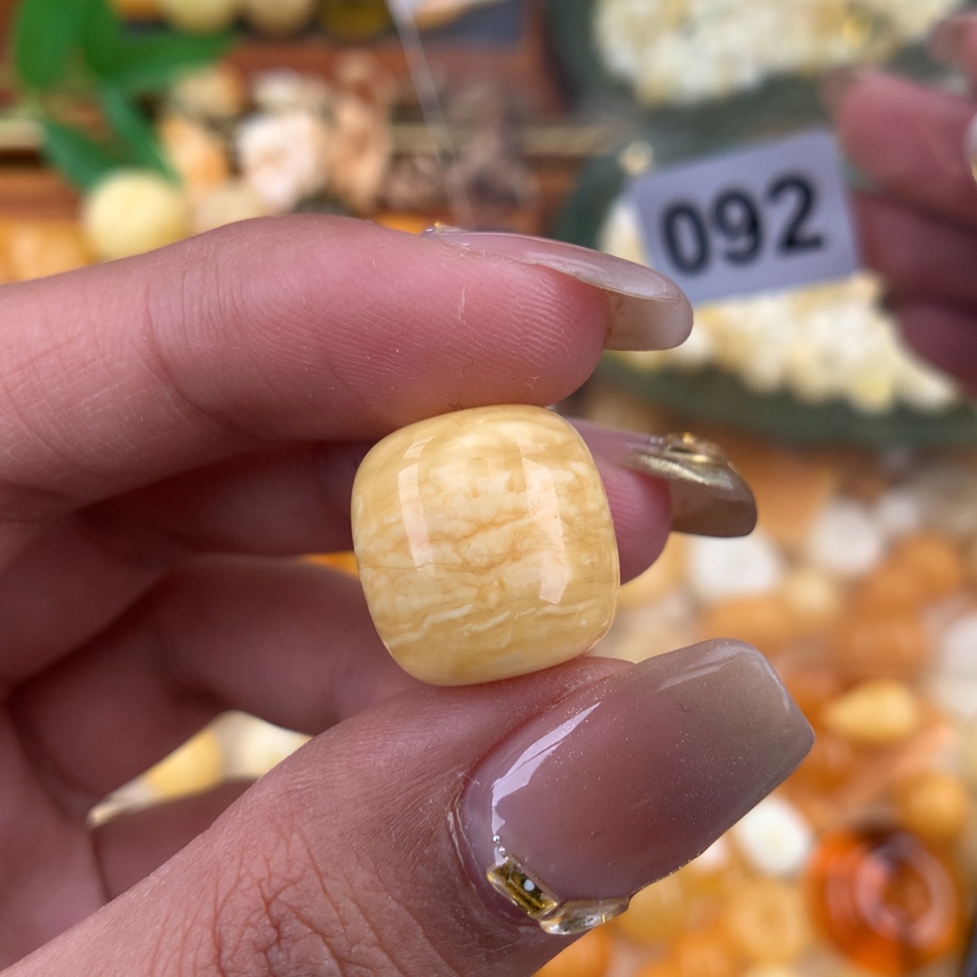 琥珀珠宝奇石未镶嵌14.8 水纹线