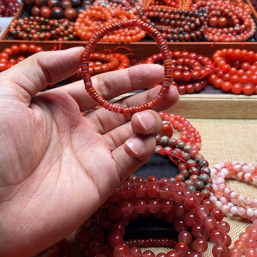 手链未镶嵌南红玛瑙