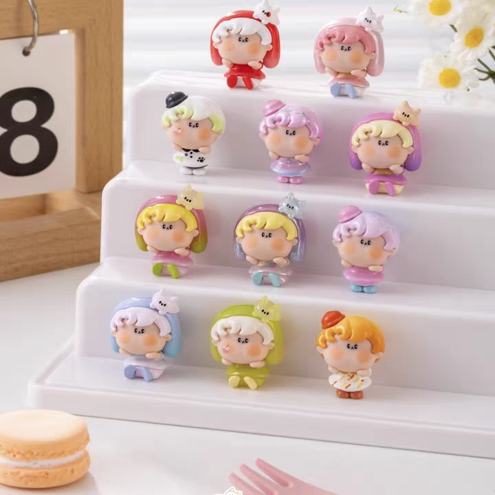 【拆盒】（疯狂加加乐）Mido米豆儿夏日饮品站系列萌粒盲袋盲盒