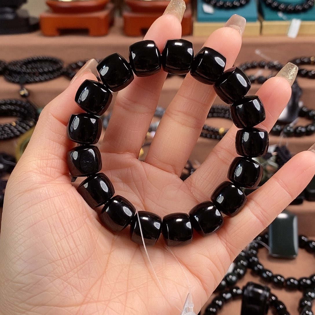 精***】和田玉未镶嵌手链14