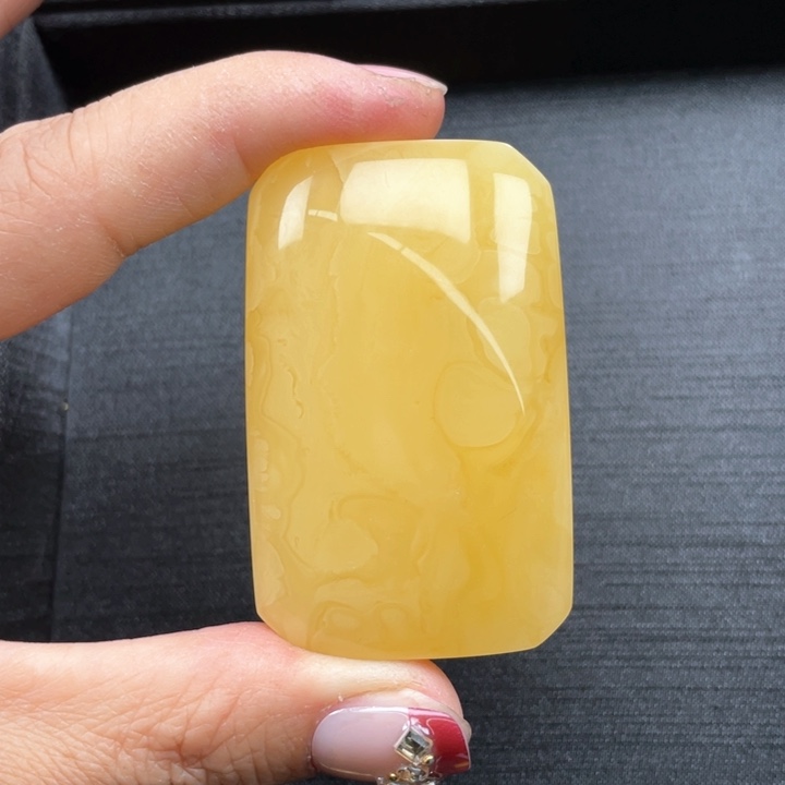 蜜蜡裸石未镶嵌蜜蜡无事牌