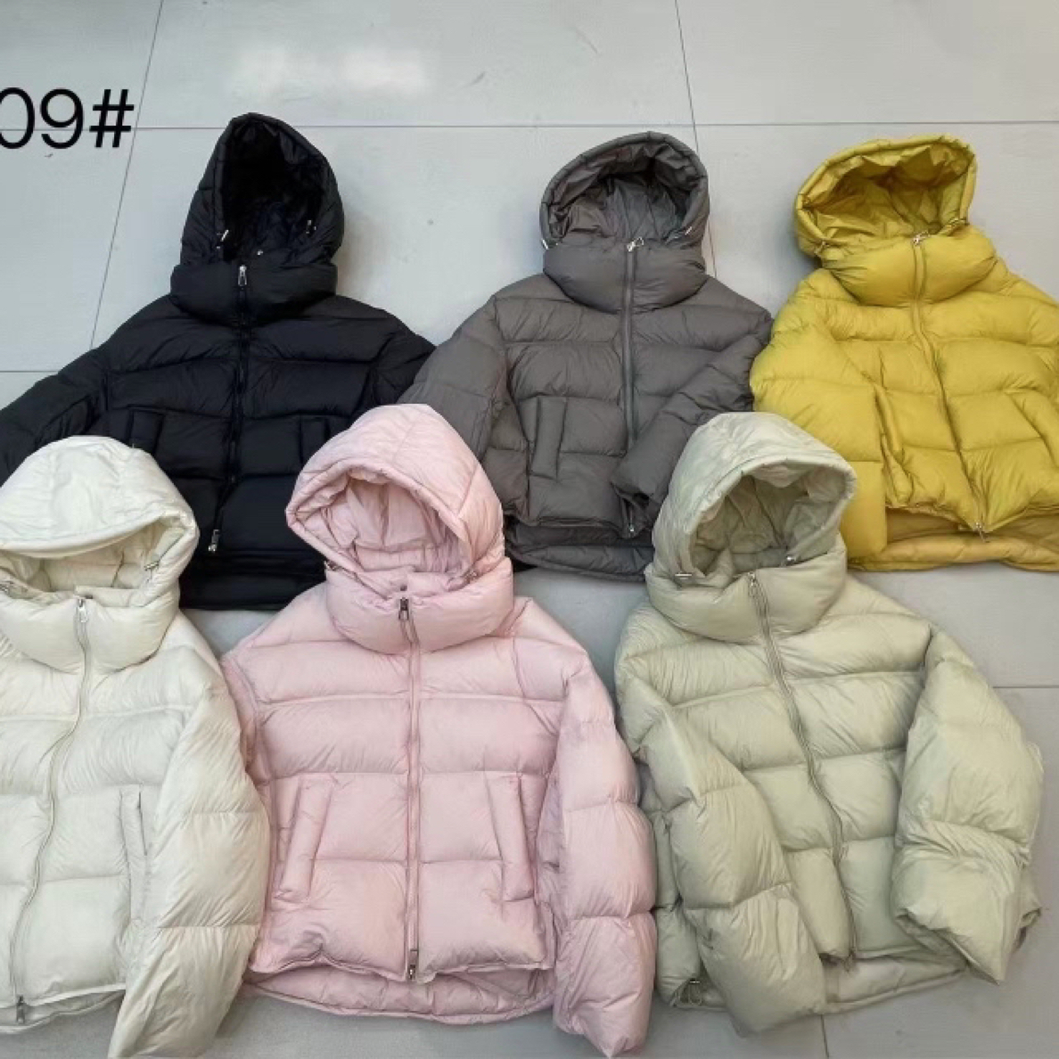 【海岛简爱】D冬季新款韩版羽绒服女短款外套8009