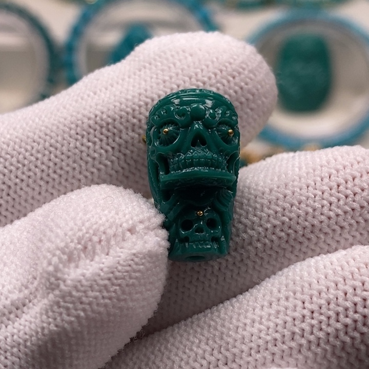 绿松石珠宝奇石未镶嵌