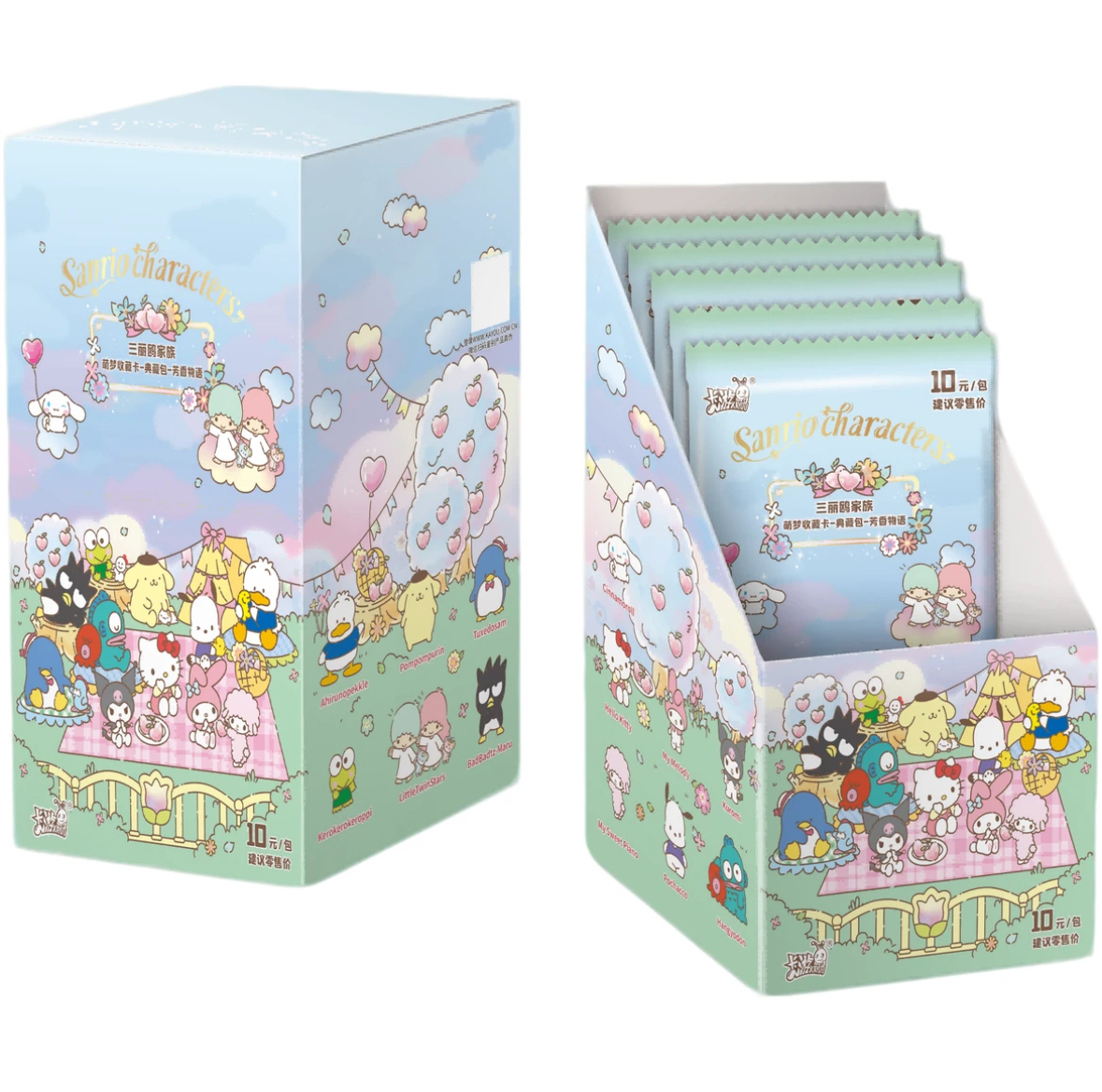 【玩法合集】卡游三丽鸥家族 萌梦芳香物语收藏卡牌盲盒默认代拆