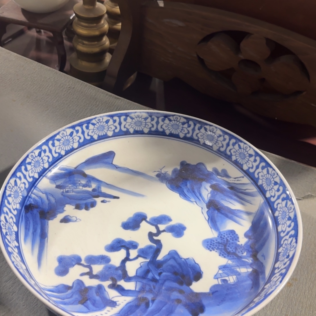 瓷片茶室摆件茶室摆件