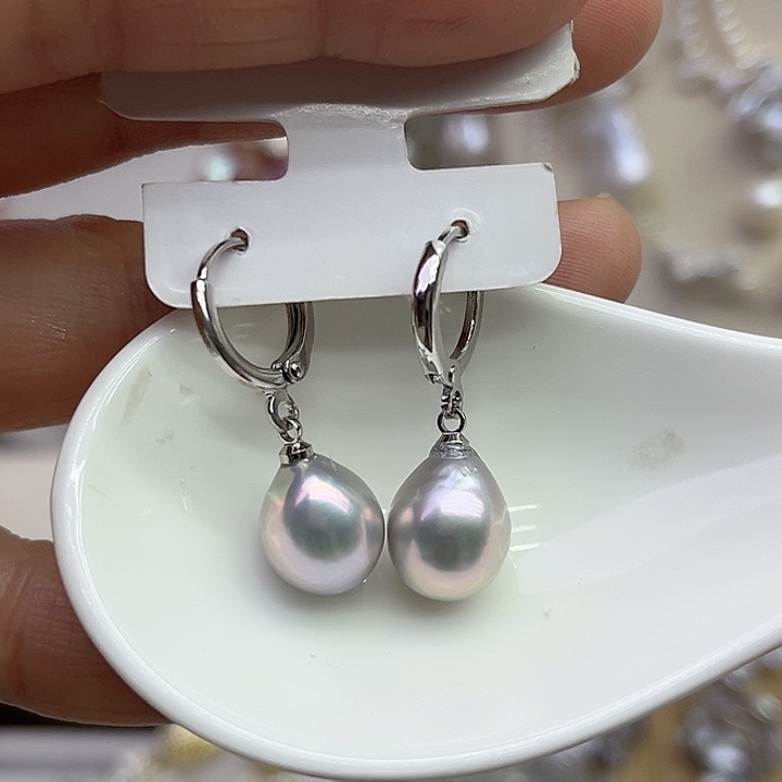 淡水珍珠未镶嵌耳饰