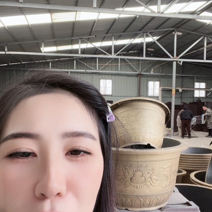 八角40口径花盆两个