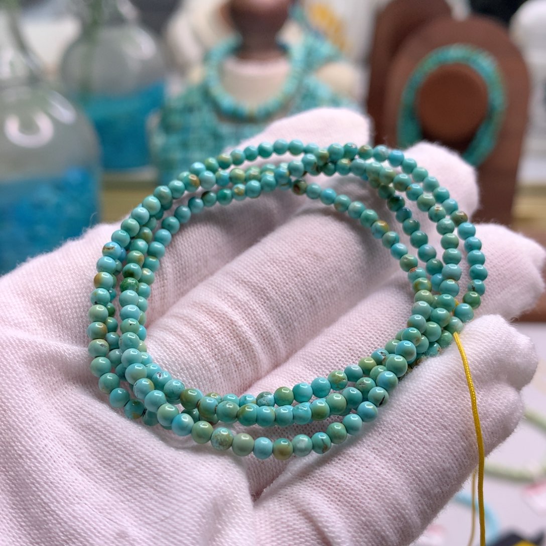 绿松石未镶嵌饰品