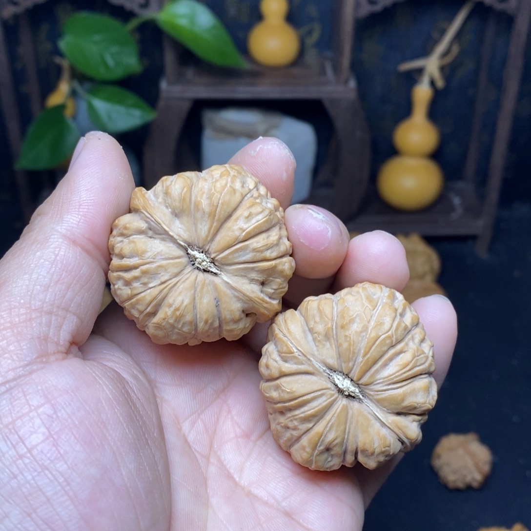 文玩核桃吊坠43南瓜