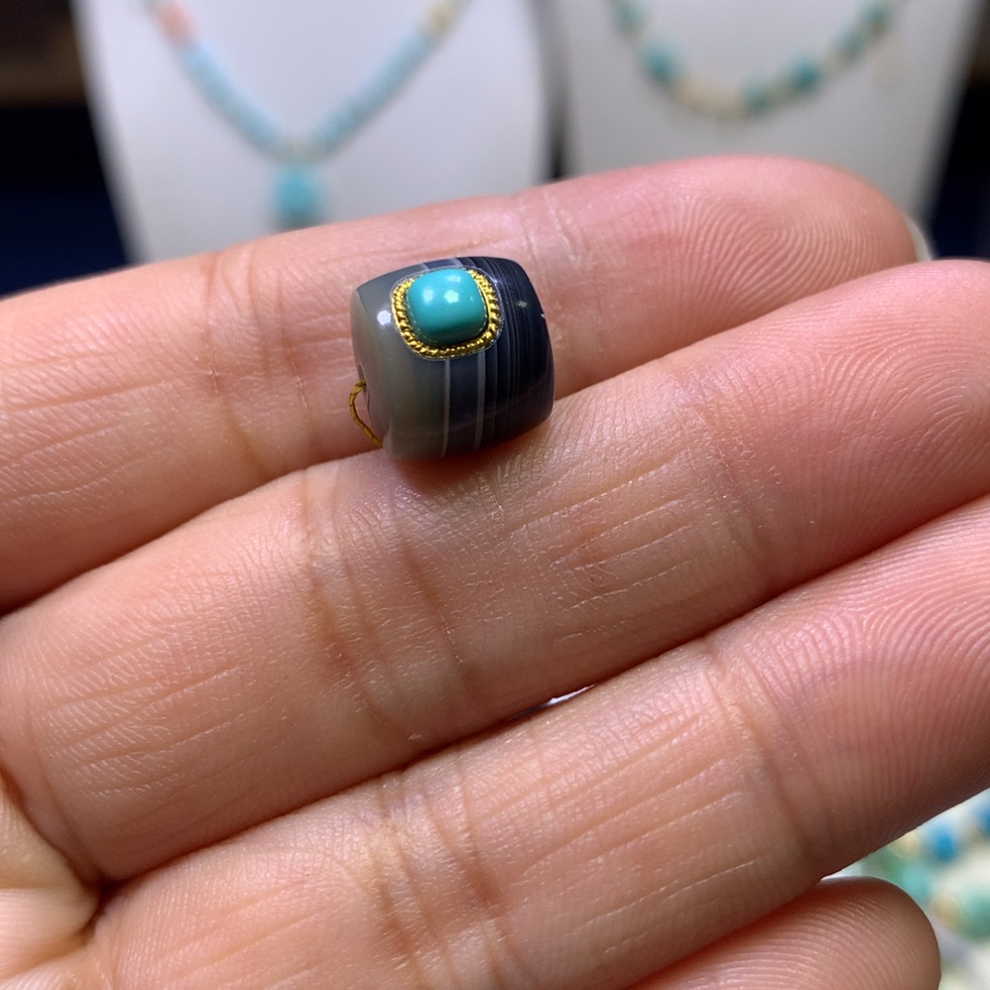 绿松石未镶嵌配饰