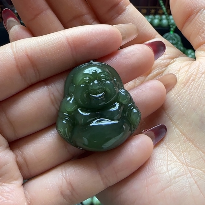 和田玉（碧玉）吊坠未镶嵌