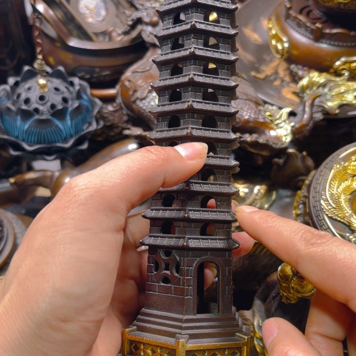 铜器摆件收收藏藏