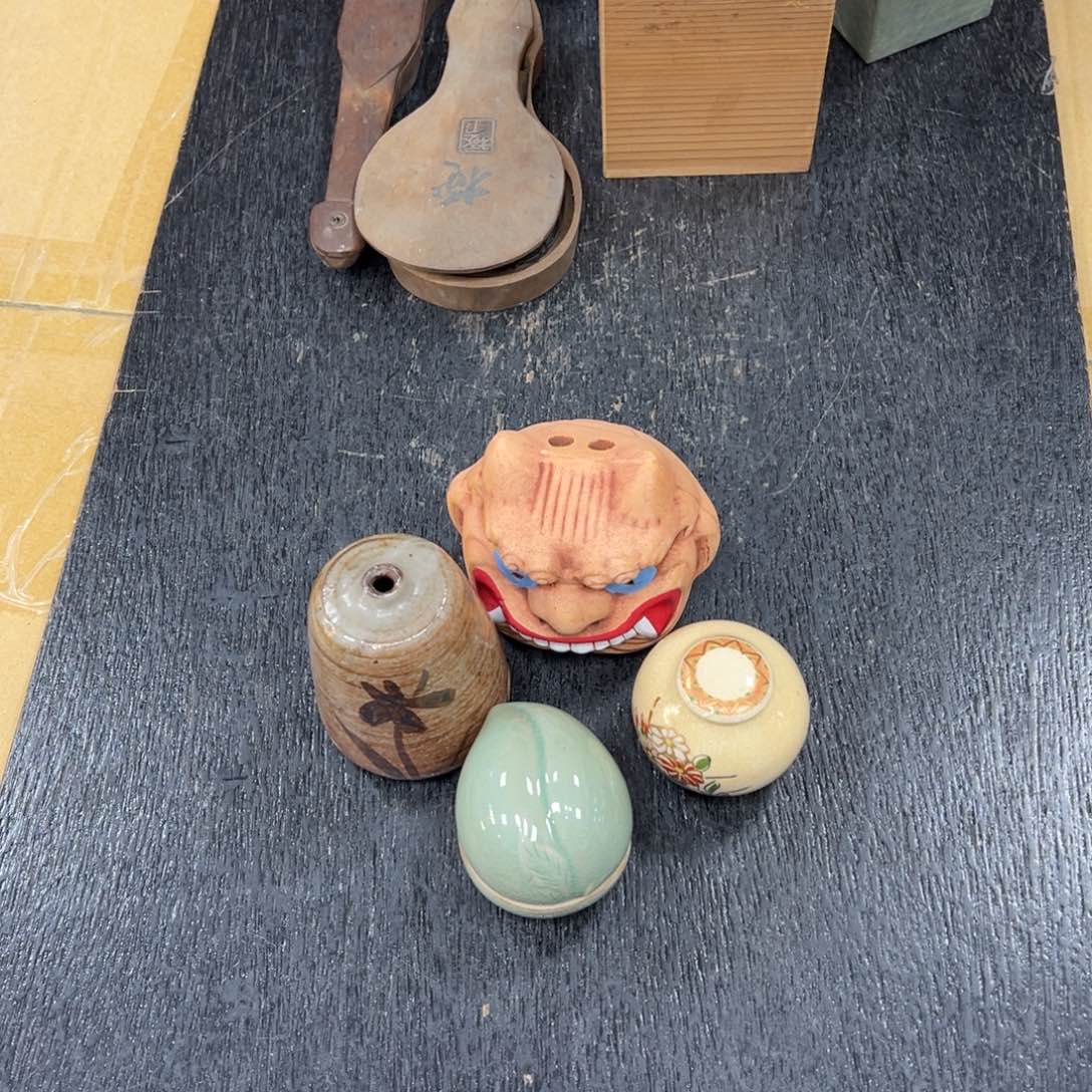 陶瓷日本中古工艺品摆件