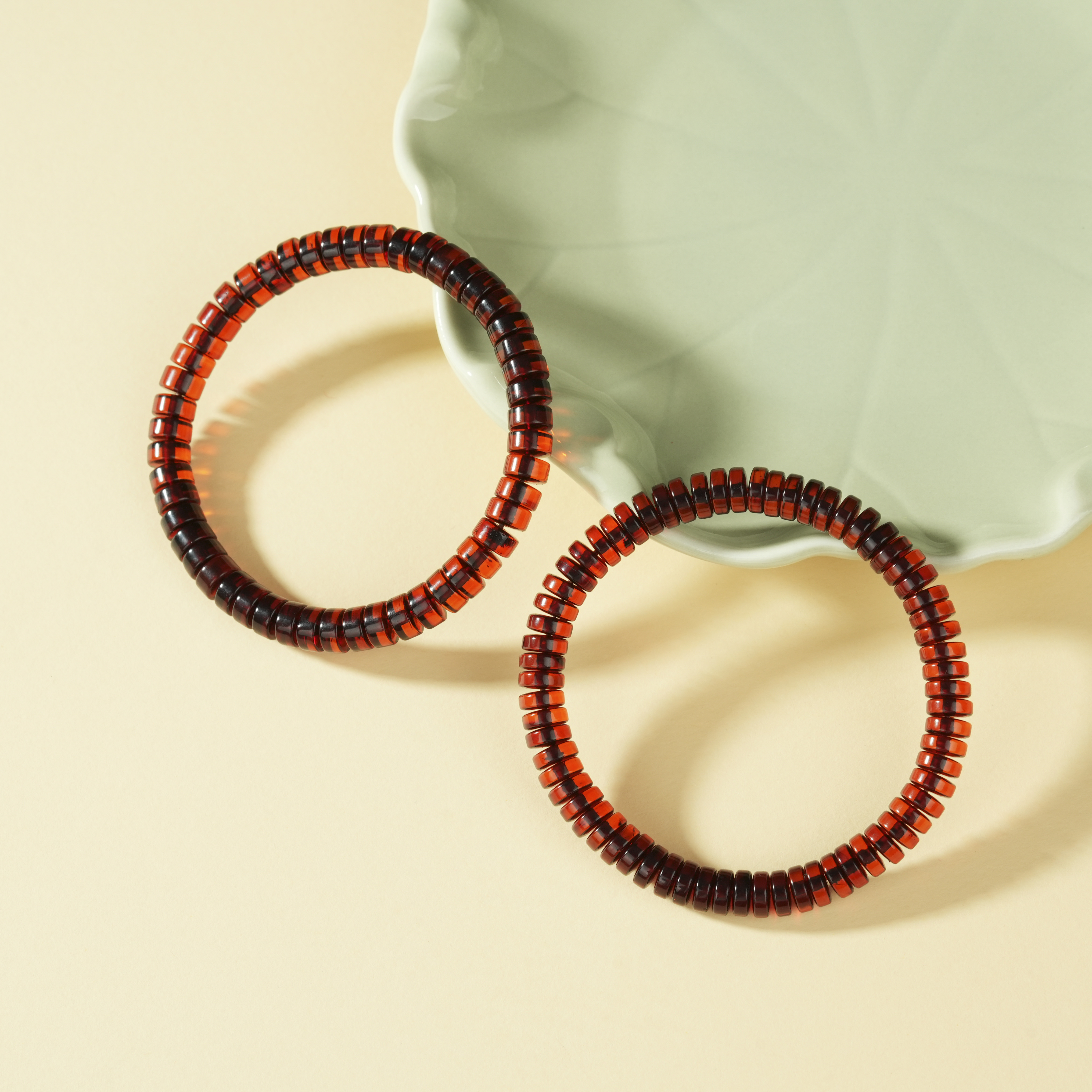 【云上好物】DS59535-血珀隔片手串-多样性发其一-6.5mm+（甄选）