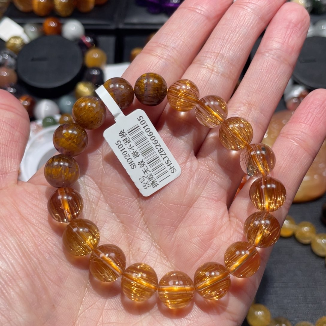 手链水晶未镶嵌多宝10.5mm