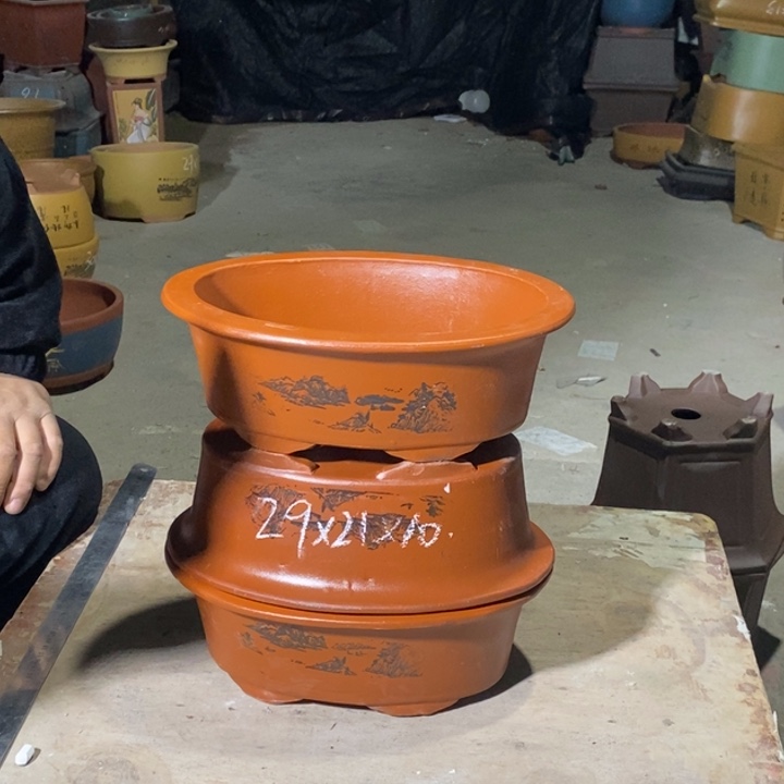 紫砂花盆紫砂紫砂