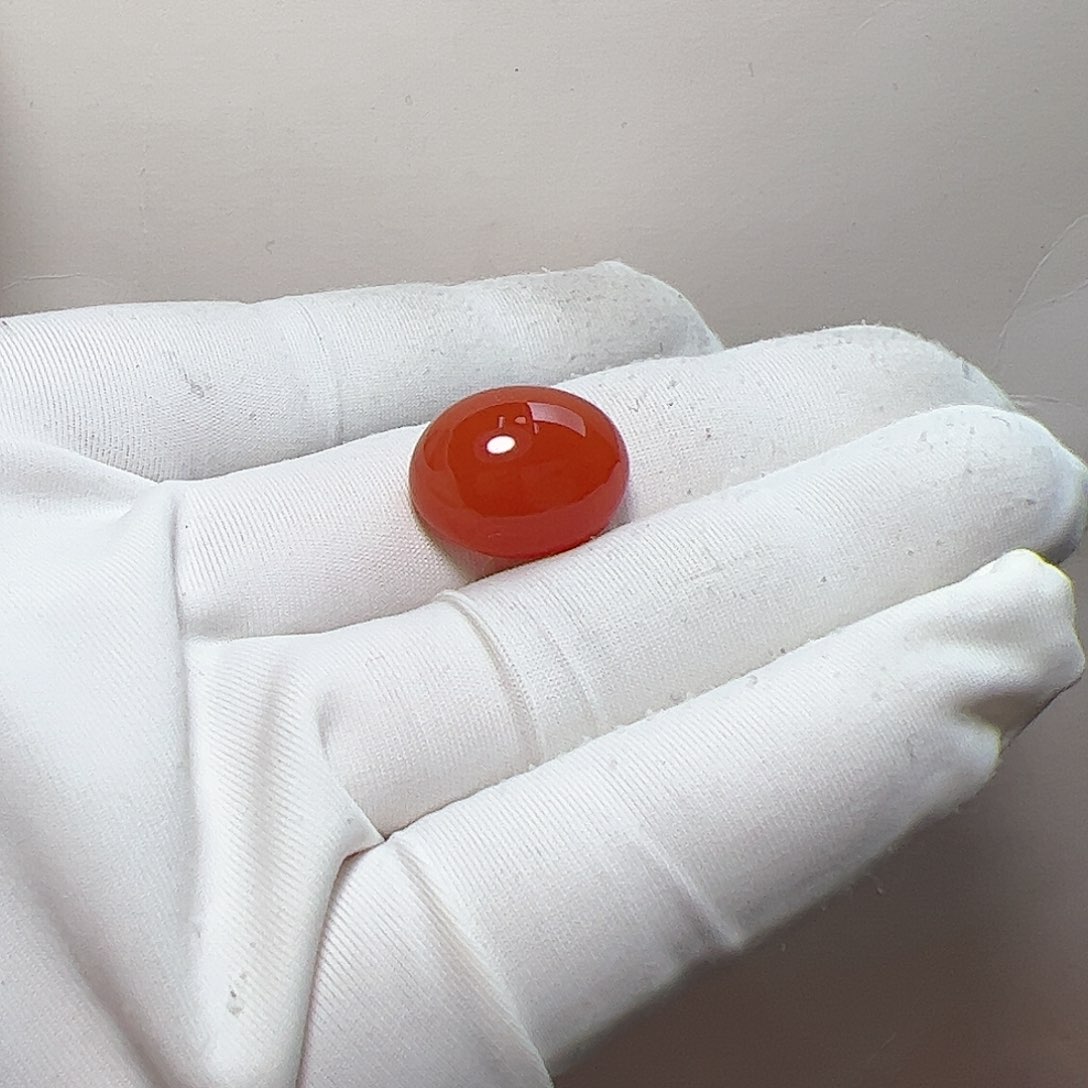 南红玛瑙戒面未镶嵌@***了原矿精品戒面