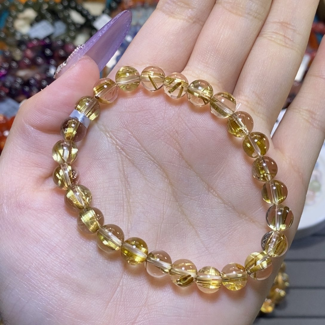 水晶手串未镶嵌手串