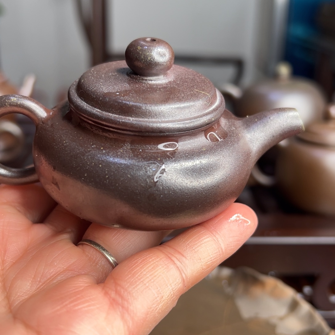 贵台龙窑柴烧茶壶49