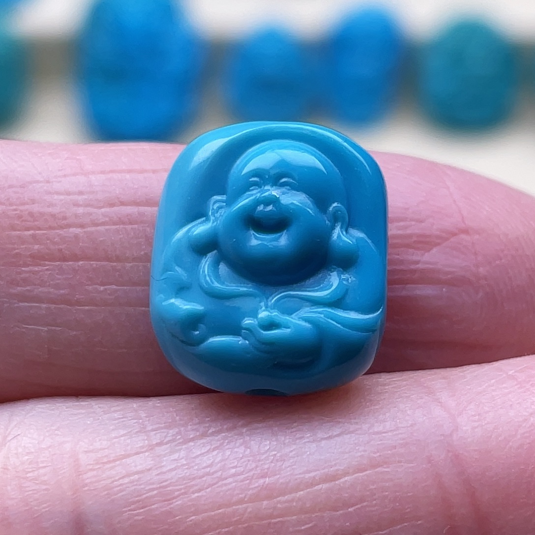 绿松石未镶嵌珠宝奇石卡11-14-8