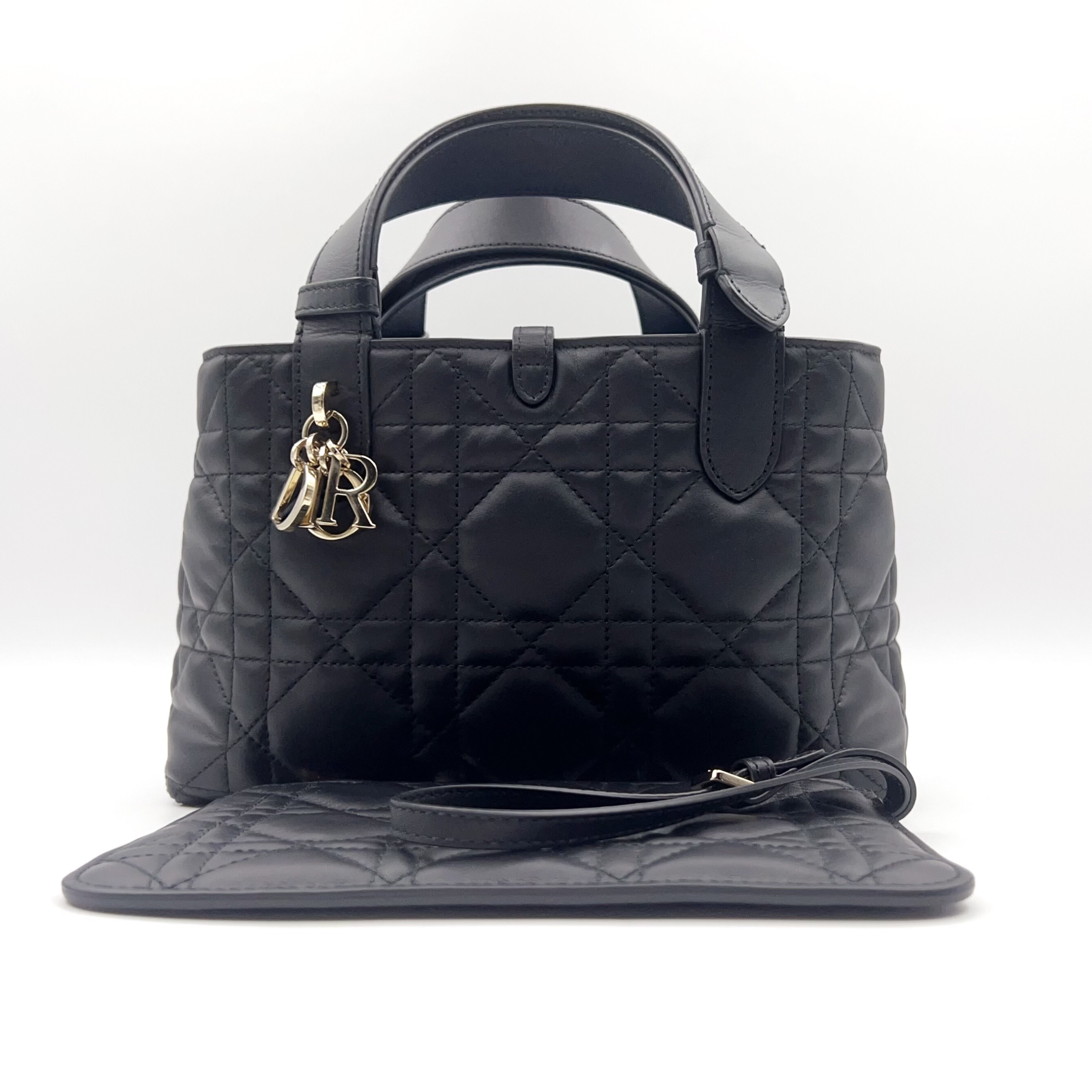 99新 DIOR/迪奥 土著toujours 小号黑金 24年编码 1214