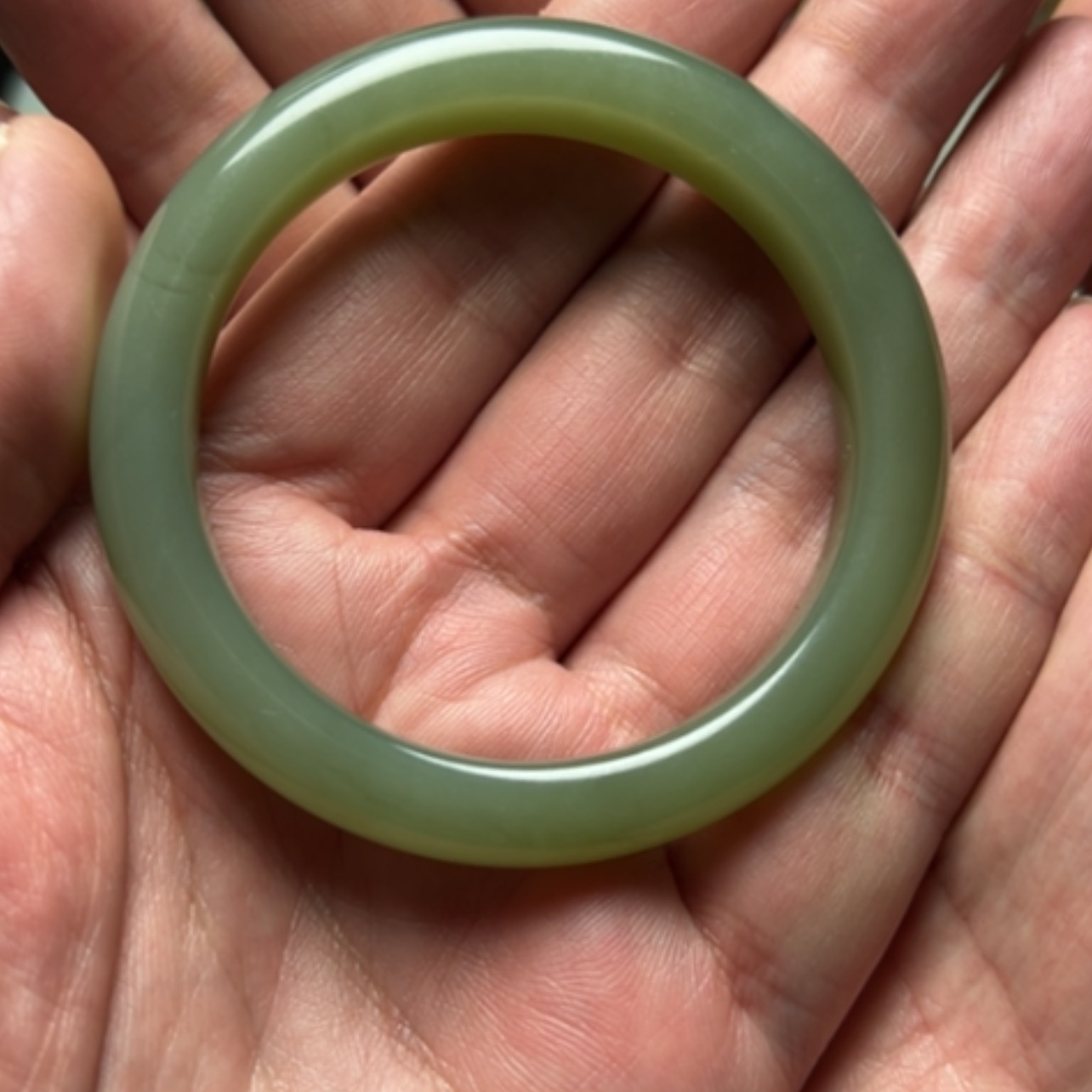 【闪购商品】和田玉（碧玉）手镯未镶嵌