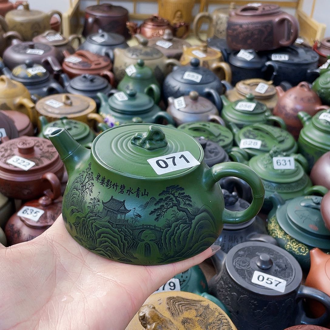 茶壶紫砂酒***戈紫砂微瑕