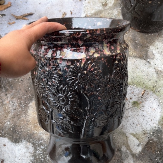 红陶口20高32瑕疵