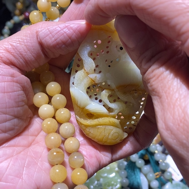 岫玉岫玉吊坠未镶嵌