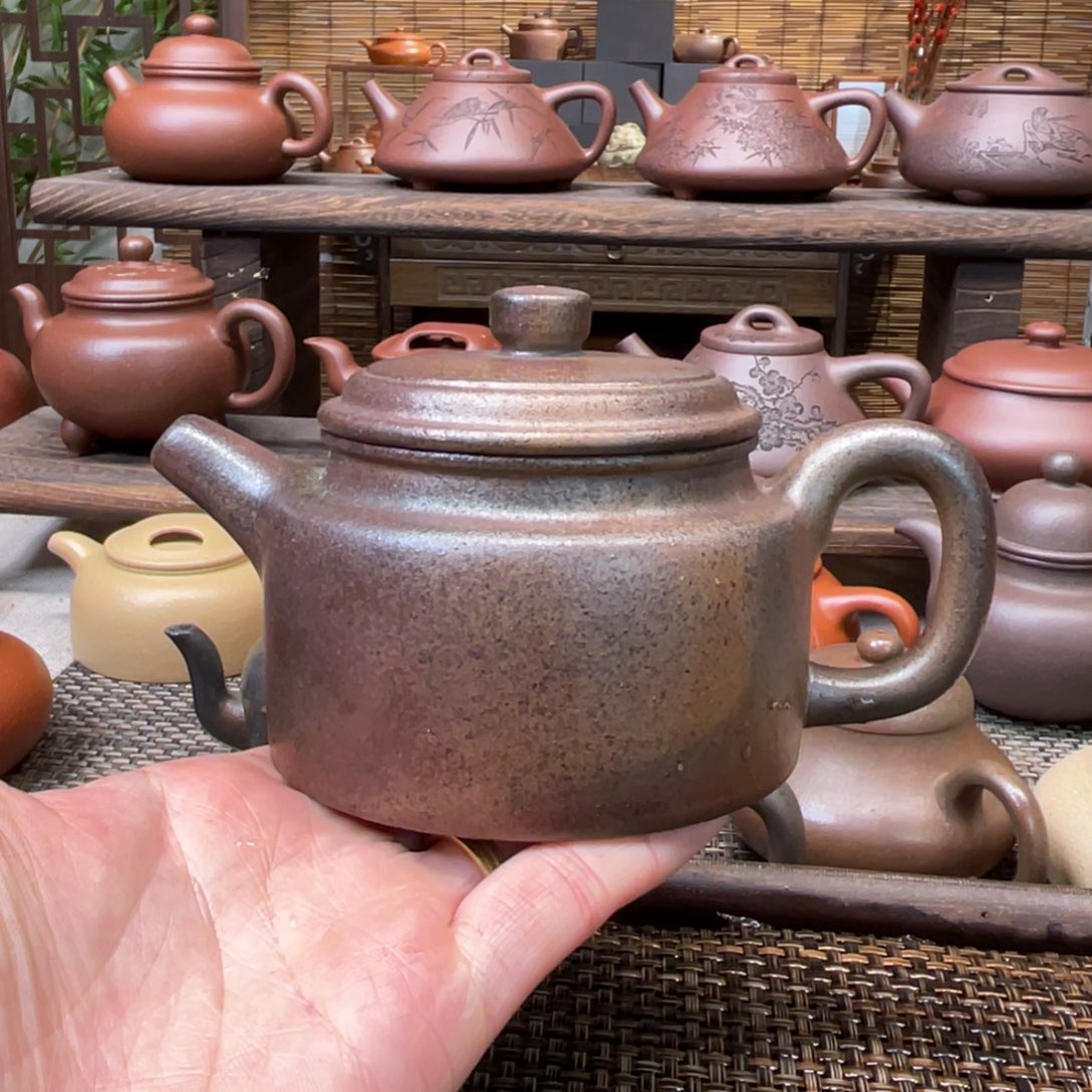 紫砂茶壶宜兴原矿紫砂手工制全240