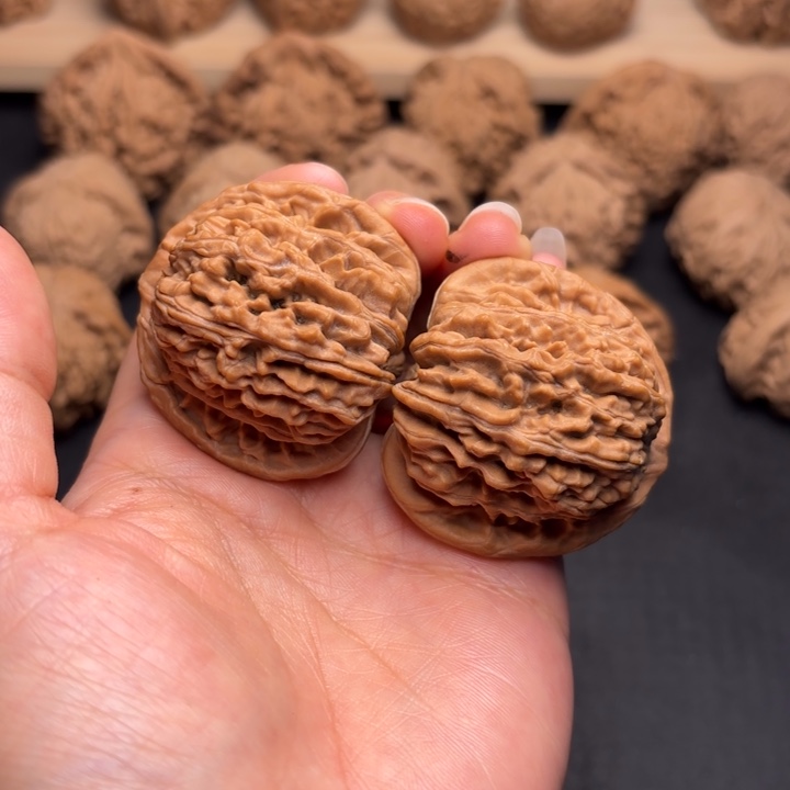 把件文玩核桃41四座楼