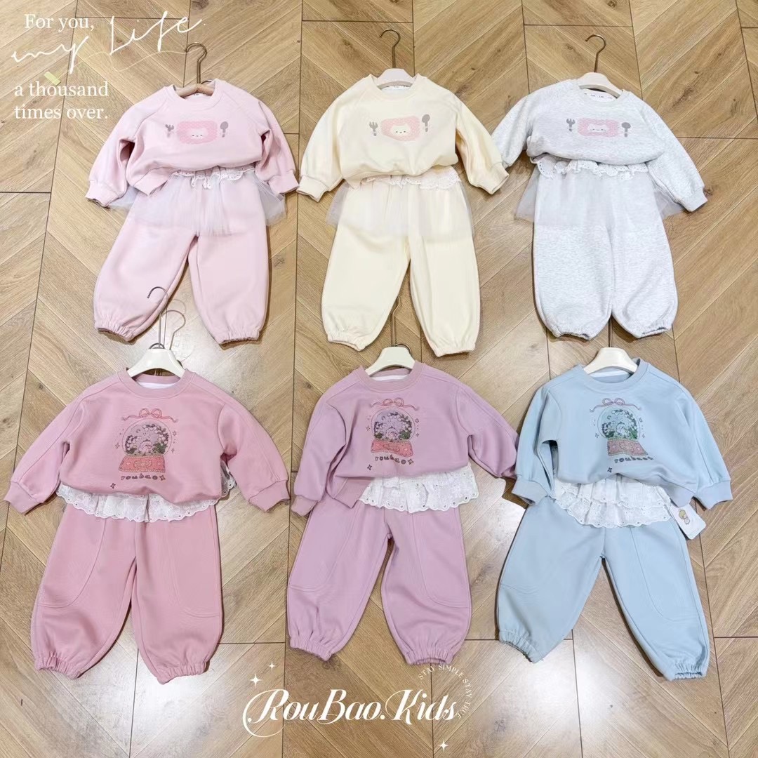 女童韩版甜系可爱卡通百搭卫衣2700
