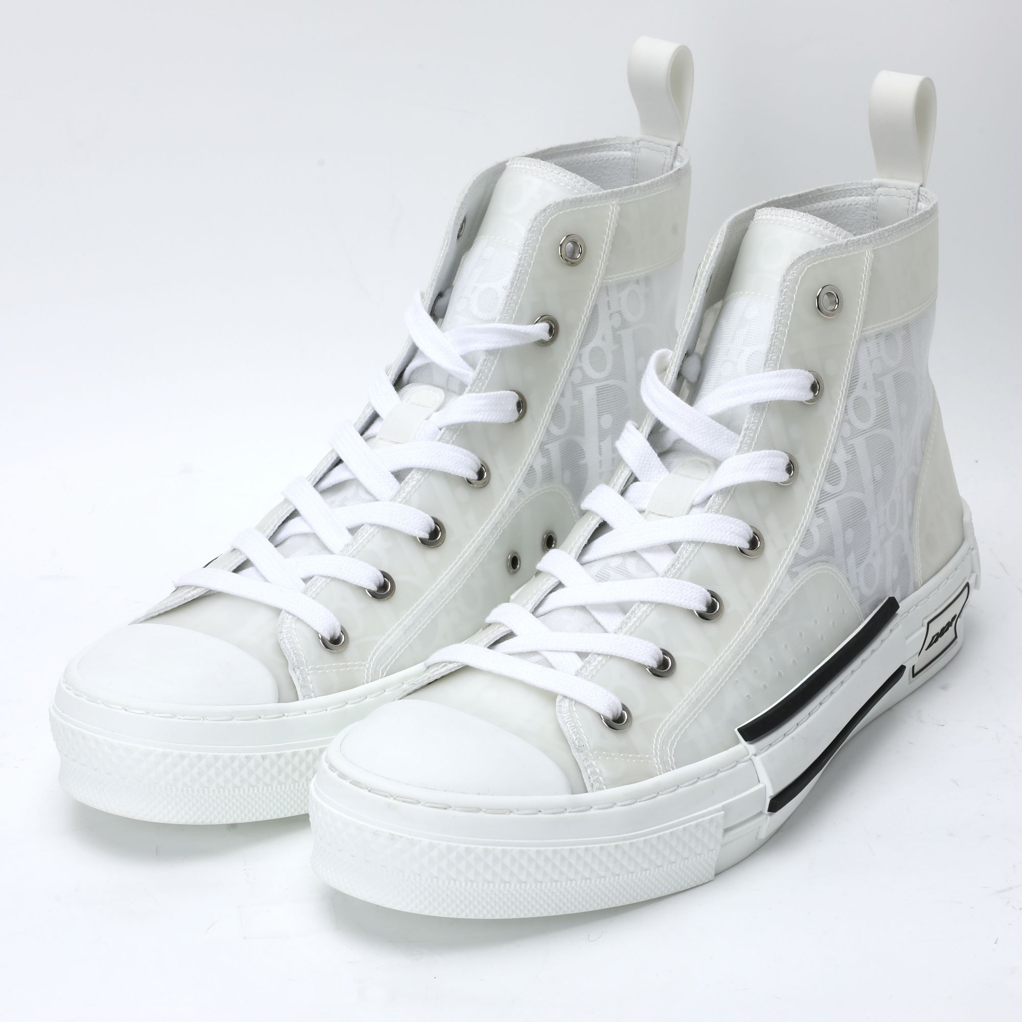 DIOR/迪奥男士logo字母印花休闲百搭系带高帮鞋20ELS