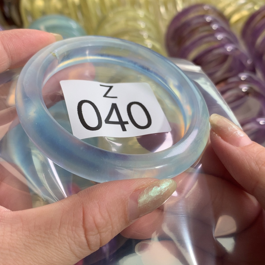 无***…水晶未镶嵌珠宝半成品水晶手镯040-58