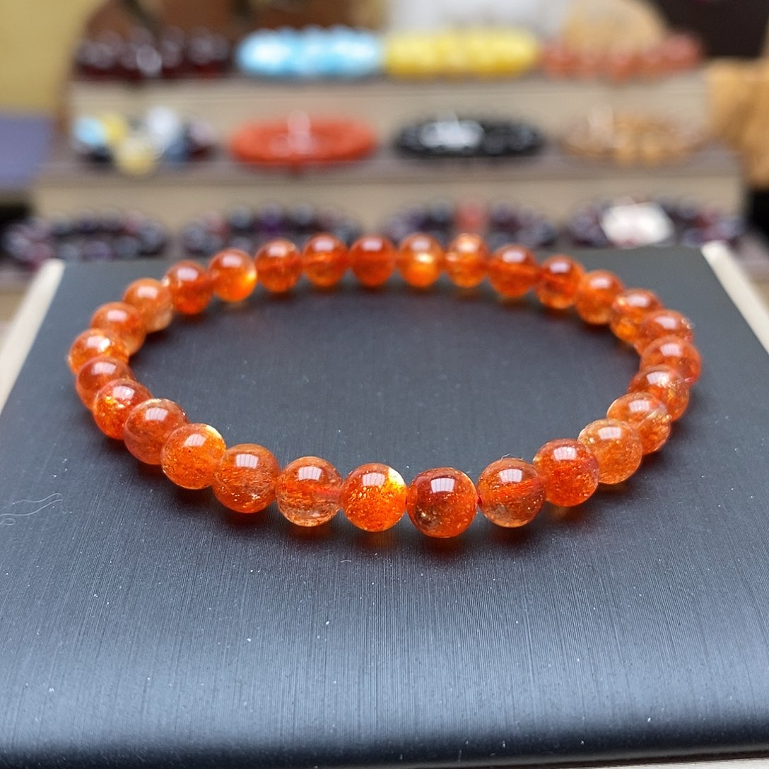 未镶嵌手链日光石