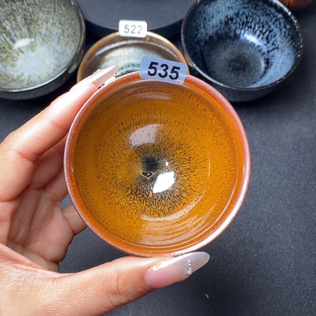 茶盏建窑建盏主人杯535