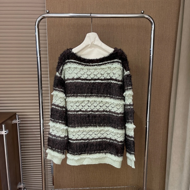 有尾｜新款节日感毛织套头衫（含立体花朵）2125412